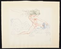 Europa and the Bull - From the Famous Lovers Samson and Delilah