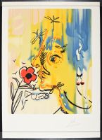 Fleurs Surrealists - Vanishing Face 1980