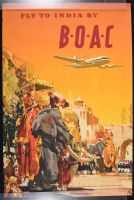 Fly to India by BOAC