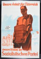 German man holding boxes