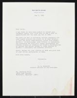 White House Letter