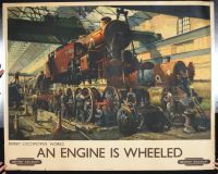 An Engine Is Wheeled