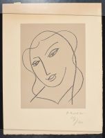 Etude pour le Vierge "Tete voilee" (Study for the Virgin "Veiled Head"), 1950-51