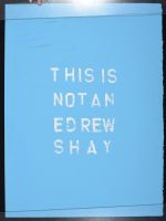 This is not Ed Rew Shay