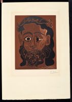 Homme Barbu couronne feuilles de vigne, 1962
