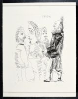 Quatre hommes en costume rembranesque