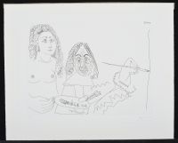 Rembrandtesque' Painter with his Model