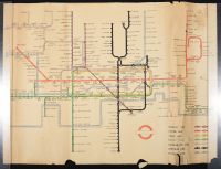 Tube Map Hand Drawing