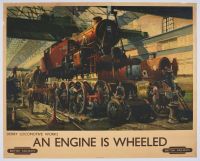 An Engine Is Wheeled
