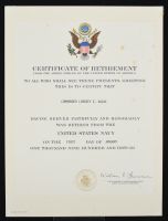 Certificate Of Retirement