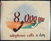 8,000,000 Telephone Calls A Day
