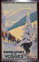 Winter Sports In The Vosges