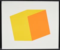 Ellsworth Kelly Orange Cube