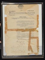 Benito Juarez Document