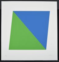 Ellsworth Kelly Green and Blue
