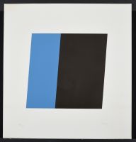 Ellsworth Kelly Black and Blue