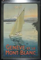 Geneve Et Le Mont Blanc