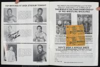 Wrestling Magazine, tickets