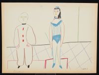 Picasso Clown and Dancer