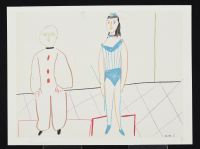 Picasso Clown and Dancer