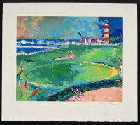 Leroy Nieman Golf serigraph