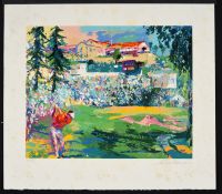 Leroy Nieman Golf serigraph