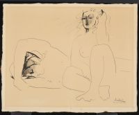 Picasso Nude Femmes and Faunes