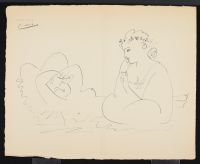 Picasso Nude Femmes and Faunes