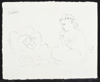 Picasso Nude Femmes and Faunes