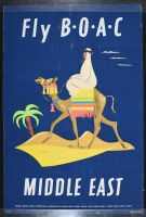 Fly BOAC To Middle East