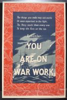 You Are On War Work