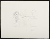 sculptor and Reclining Model