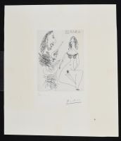 Painter And Young Girl