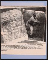 Negro League contract