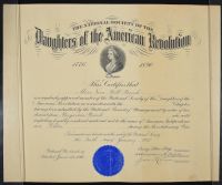 Daughters Of The American Revolution