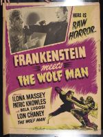 Frankenstein Meets The Wolfman - Before (Poster)