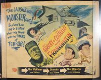 Abbott And Costello Meet Frankenstein Style B - Before (Poster)