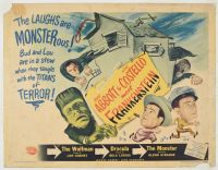 Abbott And Costello Meet Frankenstein Style B - Flattened (Poster)
