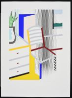 Foxing stain removed at lower right edge