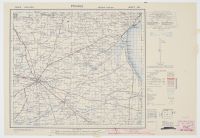 WW II Map - Flattened (Poster)