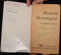 Marjorie Morningstar - Interior with signatures (Poster)