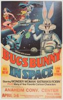 Bugs Bunny In Space - Humidified and flattened (Poster)