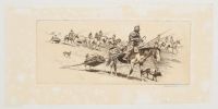 Blackfoot Women Moving Camp, No. 1 - After (Poster)
