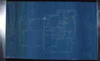 Rice Residence Blueprints - Blueprint 7 before (Poster)