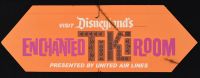 Enchanted Tiki Room Mobile United Airlines (Poster)