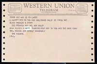 Elvis Presley Telegram - Digitally Enhanced (Poster)
