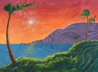 Sunset Landscape by Heather Coppinger